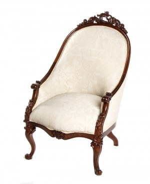 Fauteuil danois Biedermeier