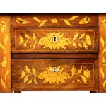 Dutch étagère side table with flaps