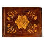 Dutch étagère side table with flaps