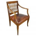 Pair of Italian armchairs, Louis XVI