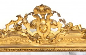 Italian gilded mirror