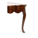 French bureau plate with Chesterfield armchair