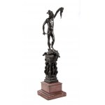French bronze statue of Perseus, copy of Cellini
