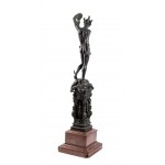 French bronze statue of Perseus, copy of Cellini
