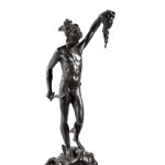 French bronze statue of Perseus, copy of Cellini