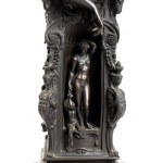French bronze statue of Perseus, copy of Cellini