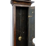 English Georgian chinoiserie grandfather's clock