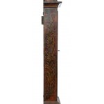 English Georgian chinoiserie grandfather's clock