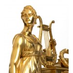 Pierre François Feuchère, Pierre François Feuchère 1737-1823 French Empire bronze mantel clock