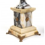 Pair of Italian small marble vases Gran Tour