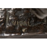 Louis Vidal, Louis Vidal 1831-1892 Bronzová socha lva