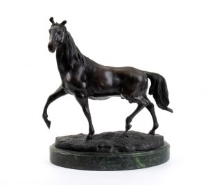 Pierre-Jules Mène, Pierre-Jules Mène 1810-1879 Un cavallo francese in bronzo