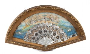 French mother-of-pearl hand fan