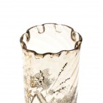 Émile Gallé, Émile Gallé Nancy 1846-Nancy 1904 Glass vase