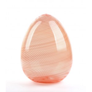 VENINI, VENINI A crystal filigree egg