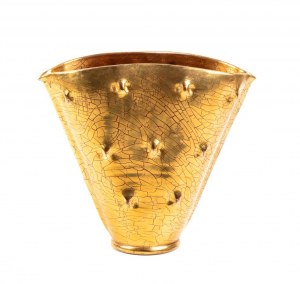 Zaccagnini, Firenze, Zaccagnini, Firenze Vase en céramique en forme d'éventail