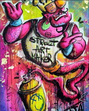 PEREGO JACK Italy 1988 "Street art maker," PEREGO JACK Italy 1988 "Street art maker."