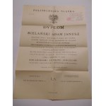 1938-1945. ZBIÓR 4 DOKUMENTÓW WOJSKOWYCH I POLITECHNICZNYCH ZE LWOWA