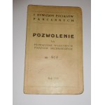 1938-1945. ZBIÓR 4 DOKUMENTÓW WOJSKOWYCH I POLITECHNICZNYCH ZE LWOWA