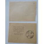 1940-1941. ZBIÓR 8 DOKUMENTÓW ZE LWOWA Z OKRESU OKUPACJI RADZIECKIEJ.