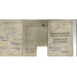 1932-1945. ZBIÓR 5 DOKUMENTÓW LWÓW KRAKÓW - MIEJSKA KOLEJ ELEKTRYCZNA WE LWOWIE I DOKUMENTY WŁADZ OKUPACYJNYCH.