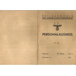 1932-1945. ZBIÓR 5 DOKUMENTÓW LWÓW KRAKÓW - MIEJSKA KOLEJ ELEKTRYCZNA WE LWOWIE I DOKUMENTY WŁADZ OKUPACYJNYCH.