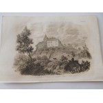 1835. [OLESKO - MIEJSCE URODZIN JANA III SOBIESKIEGO] CHODŹKO Leonard, Le Chateau d'Olesko, ou naquit Jan Sobieski.
