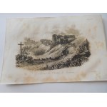 1835 [JAZLOWIEC CASTLE] CHODŹKO Leonard, Ruines du Chateau de Jazlowiec.