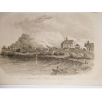 1836 [CASTLE HALICZ NAD DNIESTREM] CHODŹKO Leonard, Le Chateau de Halicz sur le Dniester.