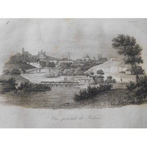 1836 [PANOWAMA MIASTA WILNA] CHODŹKO Leonard, Vue generale de Wilna.