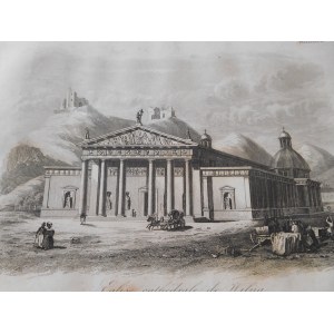 1836 [VILNA CITY CATHEDRAL] CHODŹKO Leonard, Eglise cathedrale de Wilna.