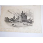 [ŻÓŁKIEW - RODZINNE MIASTO ŻÓŁKIEWISKICH] CHODŹKO Leonard, L’Eglise paroissiale a Zolkiew en Galicie (Russie Rouge).