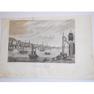 1839. [PANORAMA MIASTA RYGA] CHODŹKO Leonard, Vue de Riga.