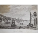 1839. [PANORAMA MIASTA RYGA] CHODŹKO Leonard, Vue de Riga.