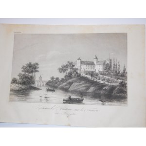 1839. [ZAMEK NAD NIEMNEM] CHODŹKO Leonard, Zamek, Chateau sur Niemen en Samogitie.