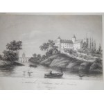 1839. [ZAMEK NAD NIEMNEM] CHODŹKO Leonard, Zamek, Chateau sur Niemen en Samogitie.