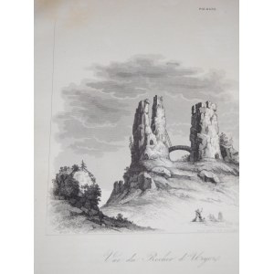1839. [SKAŁA URYCZ POD SAMBOREM] CHODŹKO Leonard, Vue du Rocher d’Urycz.