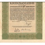 1915. AUSTRIAN 5.5% WAR LOAN. FOR TWO HUNDRED CROWNS.