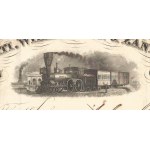 1853. CINCINNATI, WILMINGTON AND ZANESVILLE RAIL ROAD COMPANY. $50.