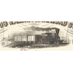 1853. COLUMBUS AND XENIA RAIL ROAD COMPANY. 100 USD.