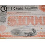 1900-1976. ZBIÓR 3 AKCJI. BALTIMORE AND OHIO RALROAD COMPANY. CANADIAN NATIONAL RAILWAY COMPANY. WESTSHORE RAILROAD COMPANY. 1000 USD.