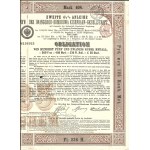 1887 [DĘBLIN - RADOM - KIELCE - OLKUSZ - SŁAWKÓW - DĄBROWA GÓRNICZA]. DIE GESELLSCHAFT DER EISENSTRASSE IWANGRODZKO-DĄBROWA.