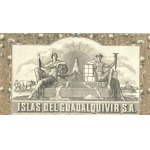 244. 1926 [GUADALQUIVIR RIVER ISLANDS] ISLAS DEL GUADALQUIVIR. 500 PESET.