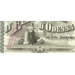 1910 [ELECTRICITY AND STREETCARS OF ODESA]. SOCIETE D'ELECTRICITE D'ODESA. 100 FRANKS.