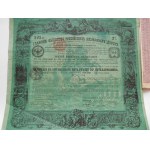 1881-1965. ZBIÓR 5 AKCJI KOLEJOWYCH Z ROSJI, BELGII, FRANCJI, TUNEZJI.