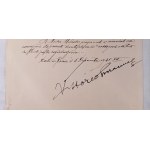 1935. [NADANIE OBYWATELSTWA RĘKOPIS I PODPISY] MUSSOLINI BENITO, VITTORIO EMANUELE III, Per Grazia di Dio e per Volonta Della Nazione Re d’Italia, 15 XII 1935.