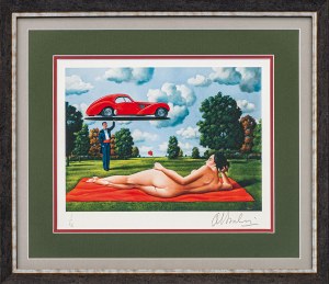 Rafal Olbinski, Served on a tray I of XX