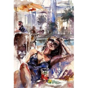 Radoslaw Kuzminski, Eliza on vacation, 2024