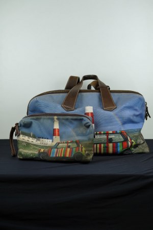 LARGE PAUL SMITH BEAUTY CASE BAG FOR 10CORSOCOMO LIMITED EDITION 2009, GIFT OF FRANCA SOZZANI FOR LUCIO DALLA