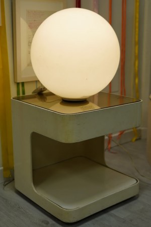 ARTEMIDE LARGE SPHERE LAMP 2000S VIA D'AZEGLIO